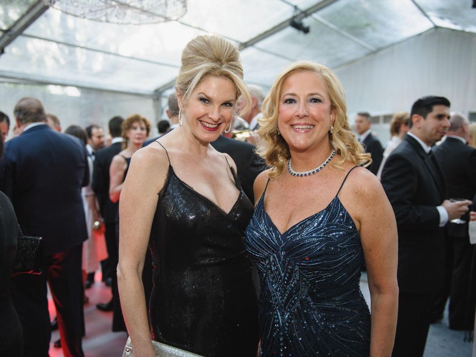 Tonya Foster, Gina Betts at Art Ball 2014