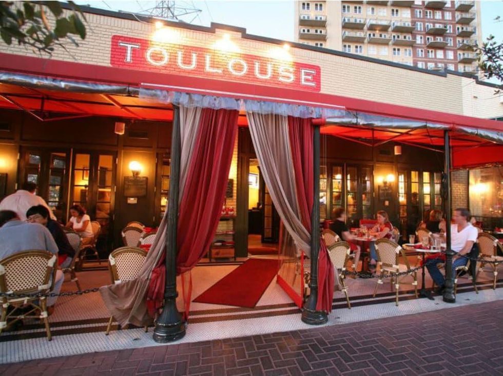 Toulouse Cafe & Bar on Knox Street in Dallas