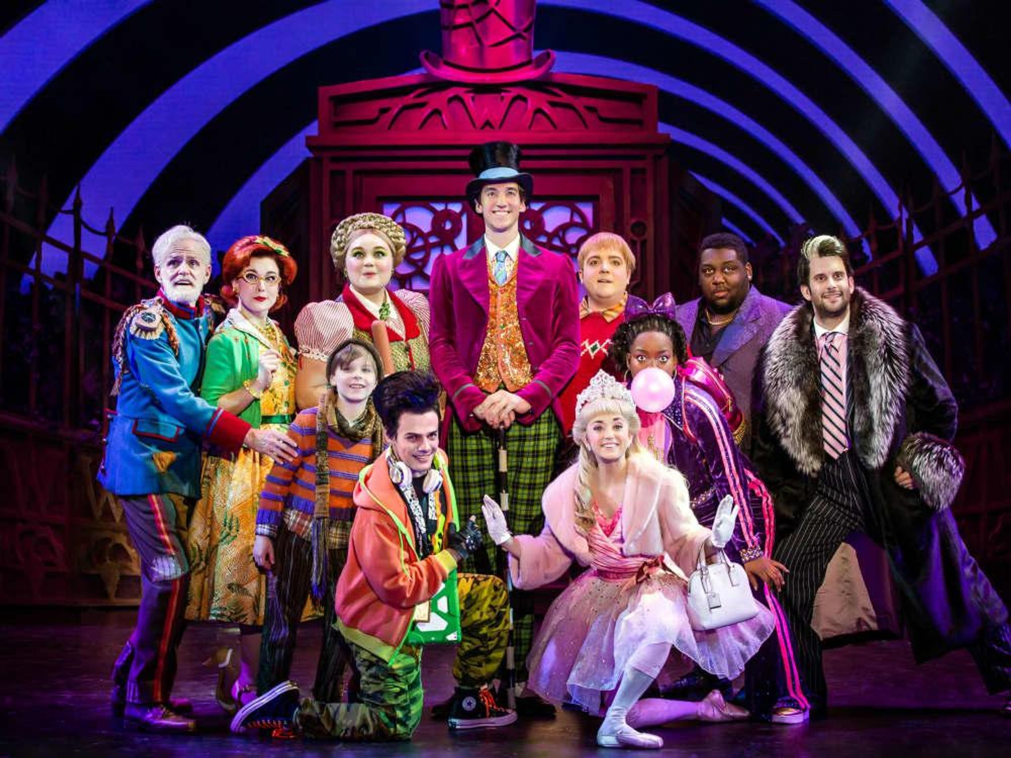 Touring cast of Charlie and the Chocolate Factory