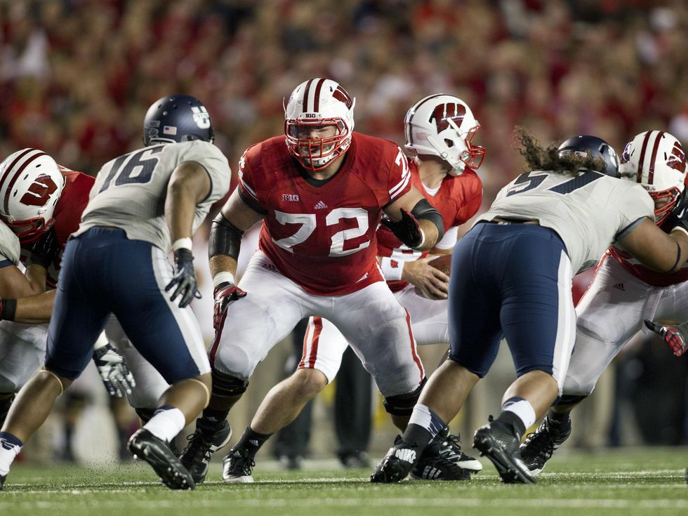 Travis Frederick of Wisconsin