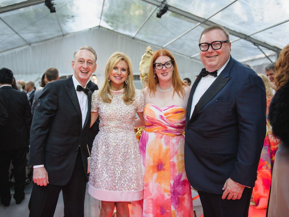Trevor Pearlman, Elaine Pearlman, Anne Stodghill, Steve Stodghill at Art Ball 2014