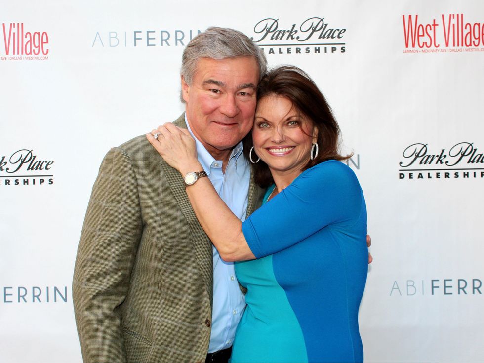 Trevor Rees-Jones, Jan Rees-Jones, Abi Ferrin Grand Opening