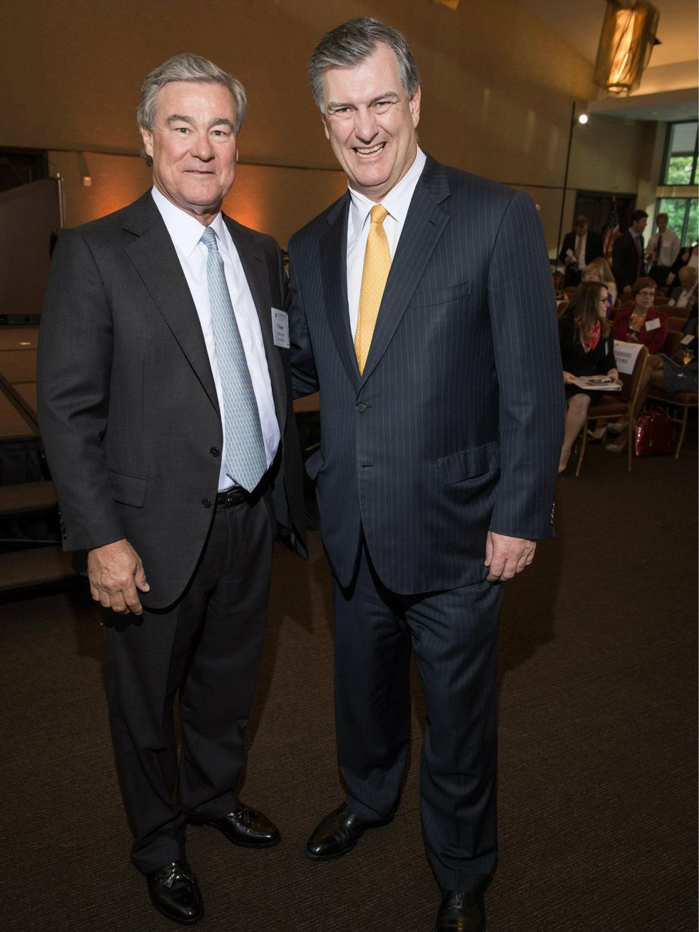 Trevor Rees Jones, Mayor Mike Rawlings, Spirit of Entrepreneurship Event