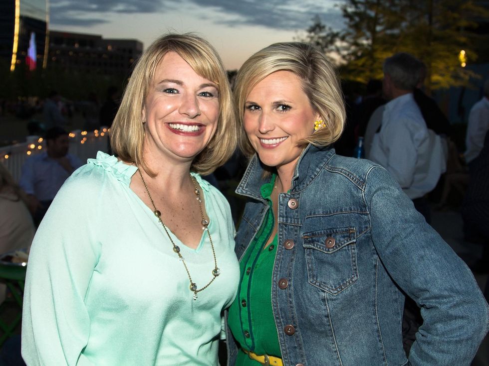 Tricia Buchheit, Katie Crnkovich at Spring Fling