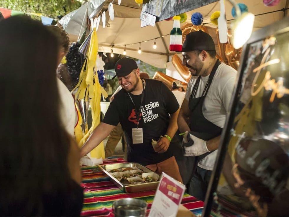 Trompo at Chefs for Farmers Street Food Night Market 2016