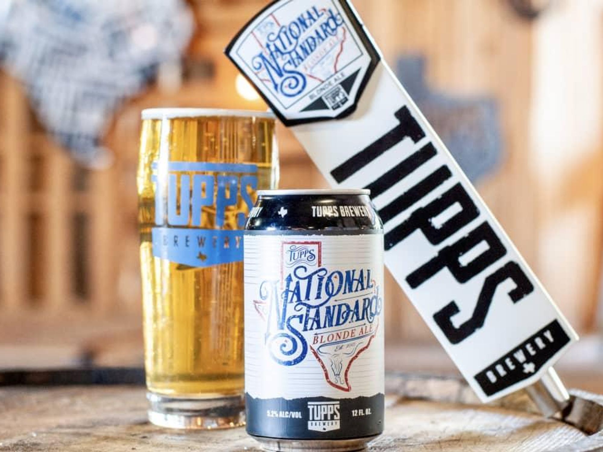 Tupps National Standard beer