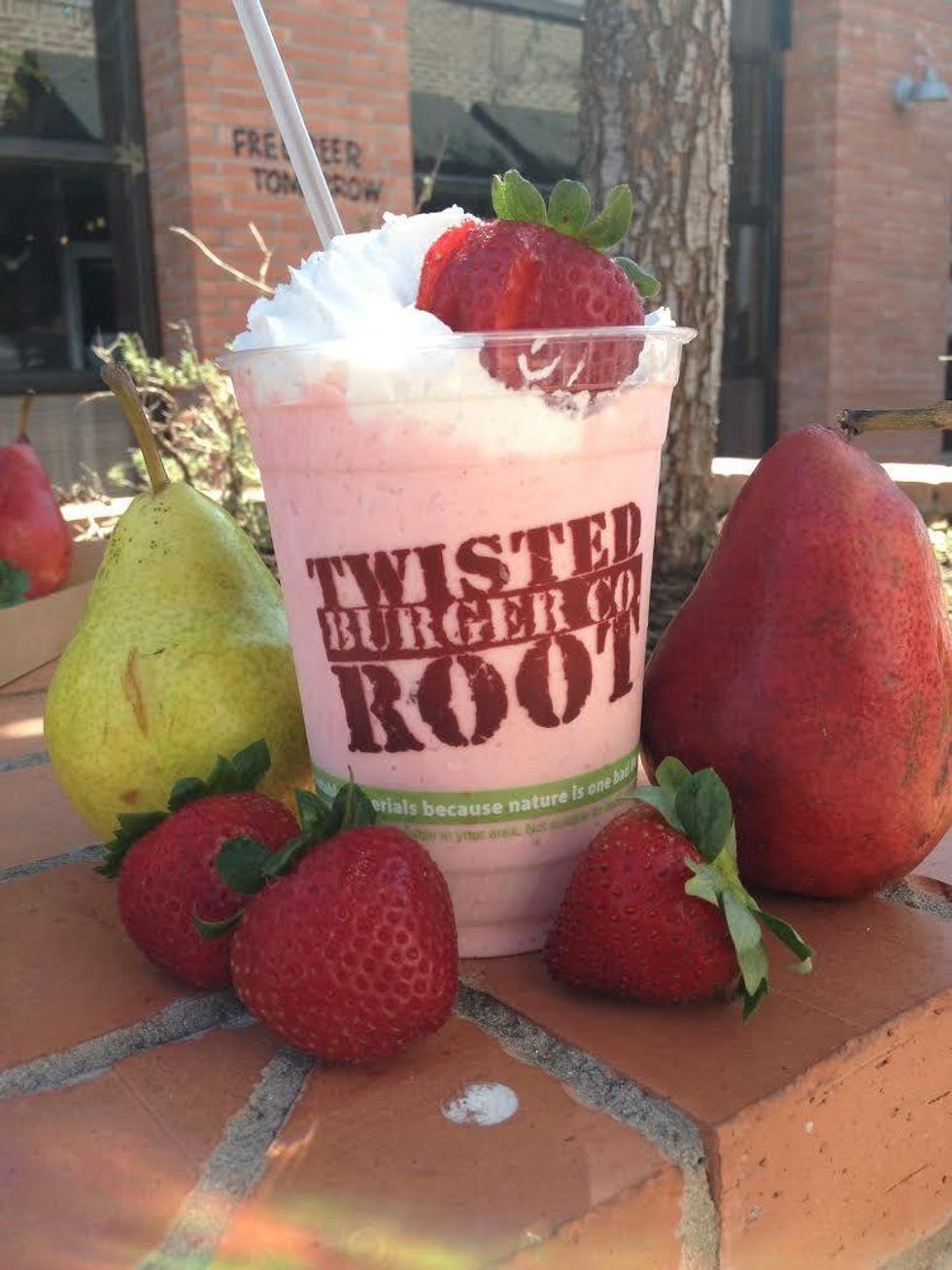Twisted Root pear shake