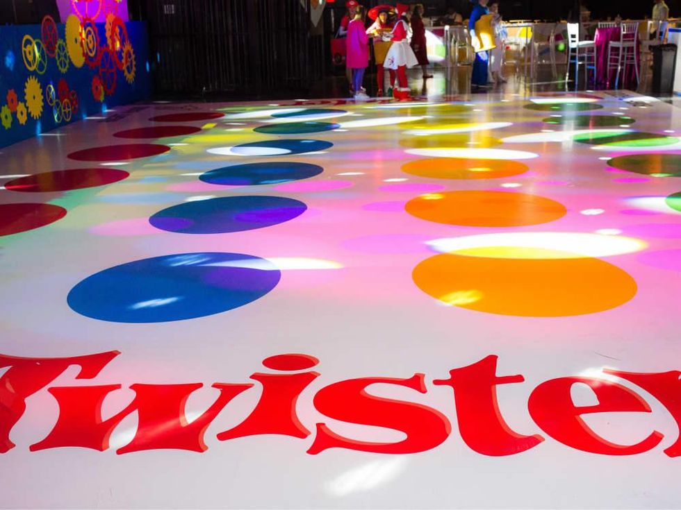 Twister dance floor