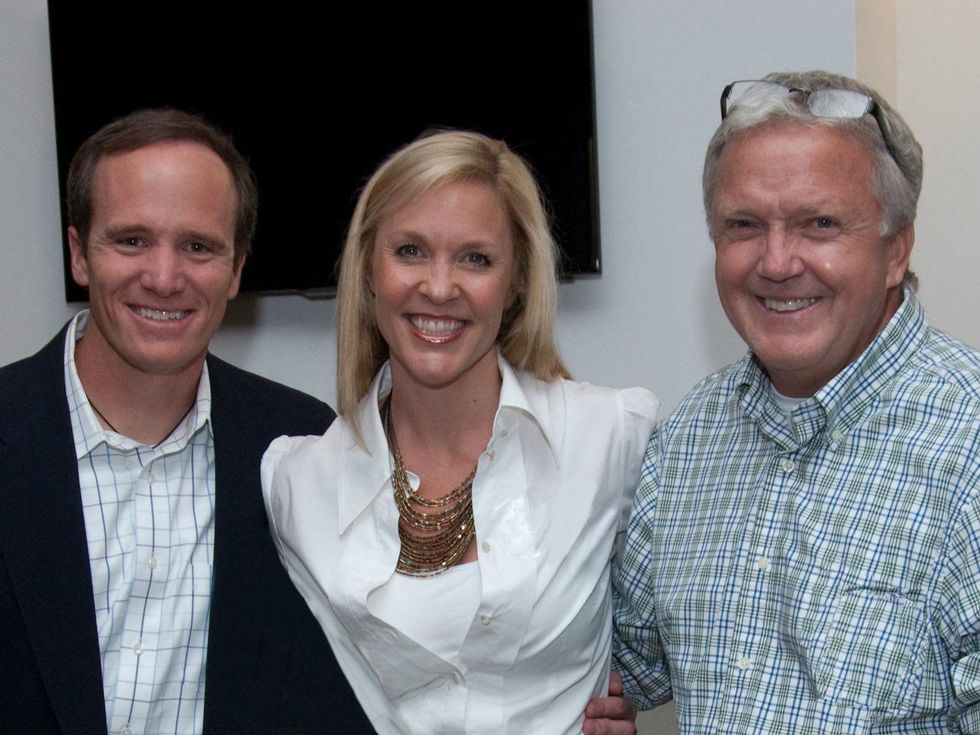 Tyler Cooper, Angie Cooper, Allen Dorsett, Museum of Biblical Art, library opening