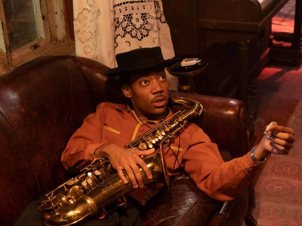 Tyler James Williams in The United States vs. Billie Holiday