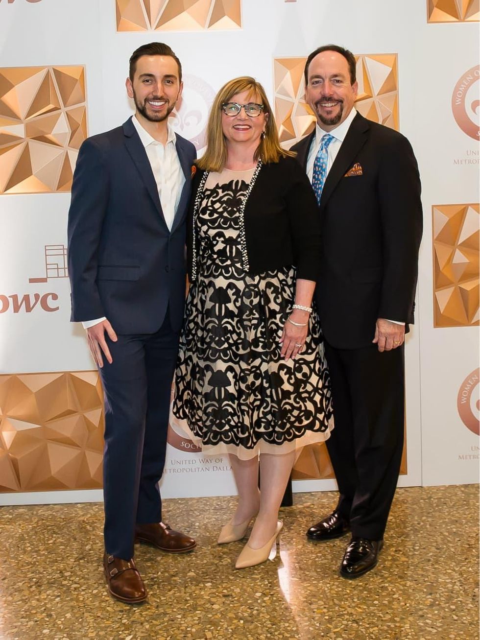 Tyler Riddell, Michelle Riddell, Bill Riddell