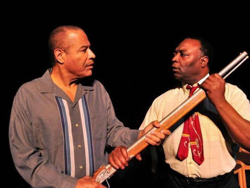 Tyrees Allen and Calvin Gabriel in Mississippi Goddamn