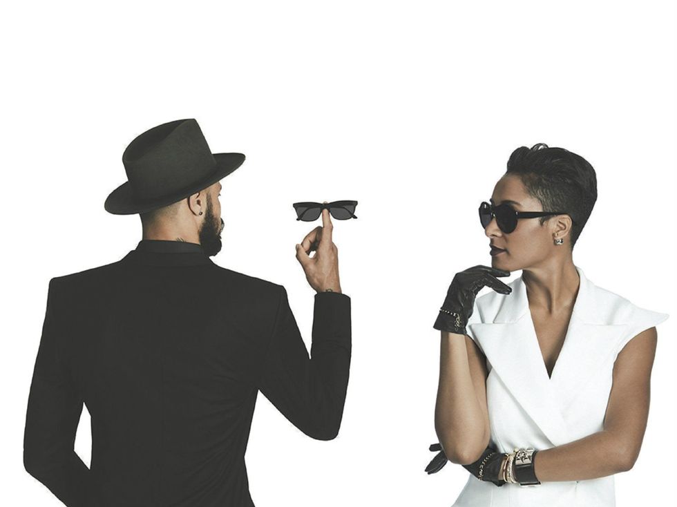 Tyson and Kimberly Chandler Our Secret sunglasses