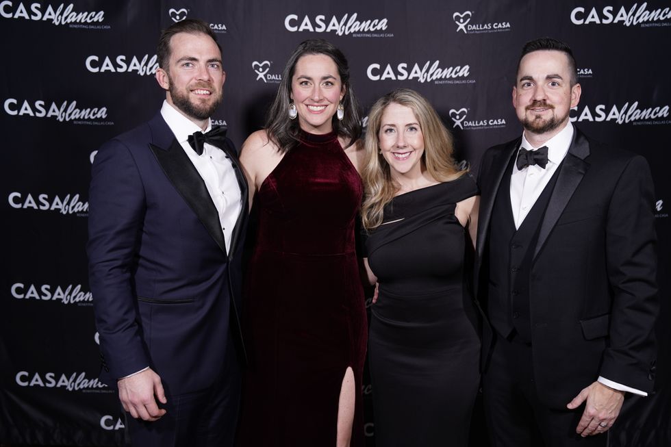 \u200bChance Woodard, Christy Woodard, Careyann Thomas, Corey Thomas at CASAblanca 2023