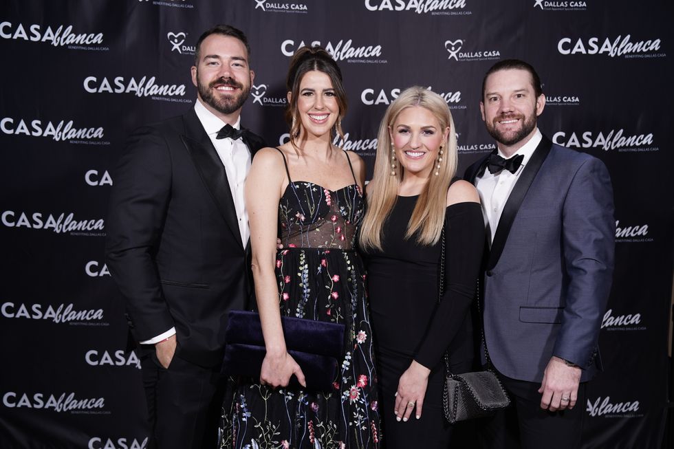 \u200bJordan Dinardo, Chandler Dinardo, Lindsay Williams, Jarrod Williams at CASAblanca 2023