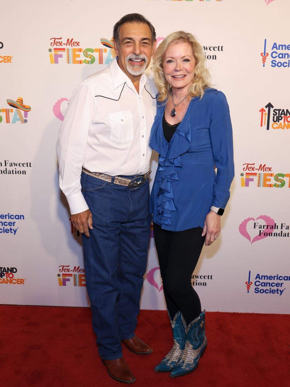 \u200bVince Morella, Sheree J Wilson, Farrah Fawcett Foundation Tex-Mex Fiesta