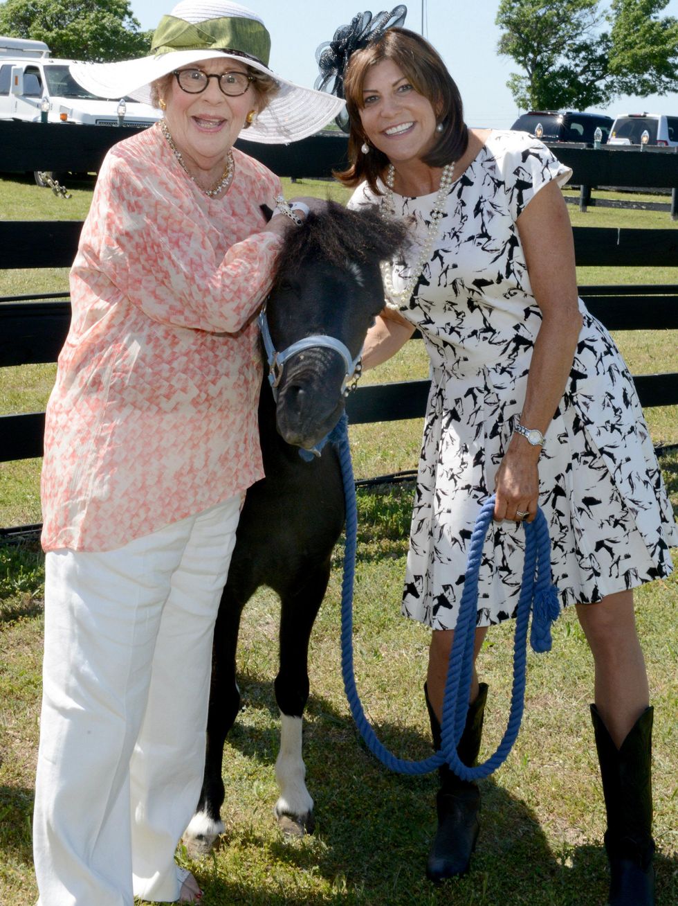\ufffcDorothy Neustadt, Equest Co-\u00ad\u2010Founder Susan Schwartz, Equest gala