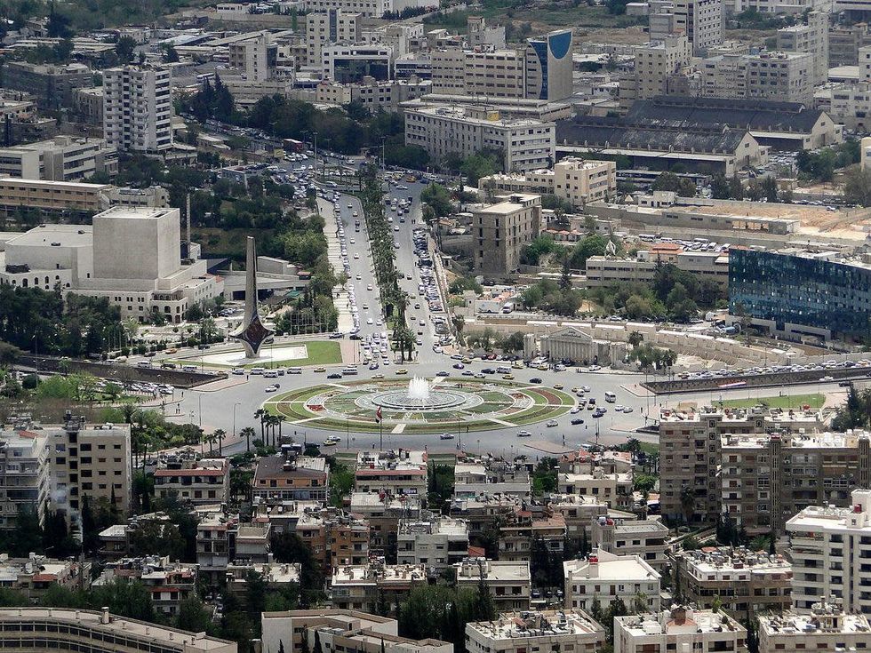 Umayyad Square, Damascus, Syria