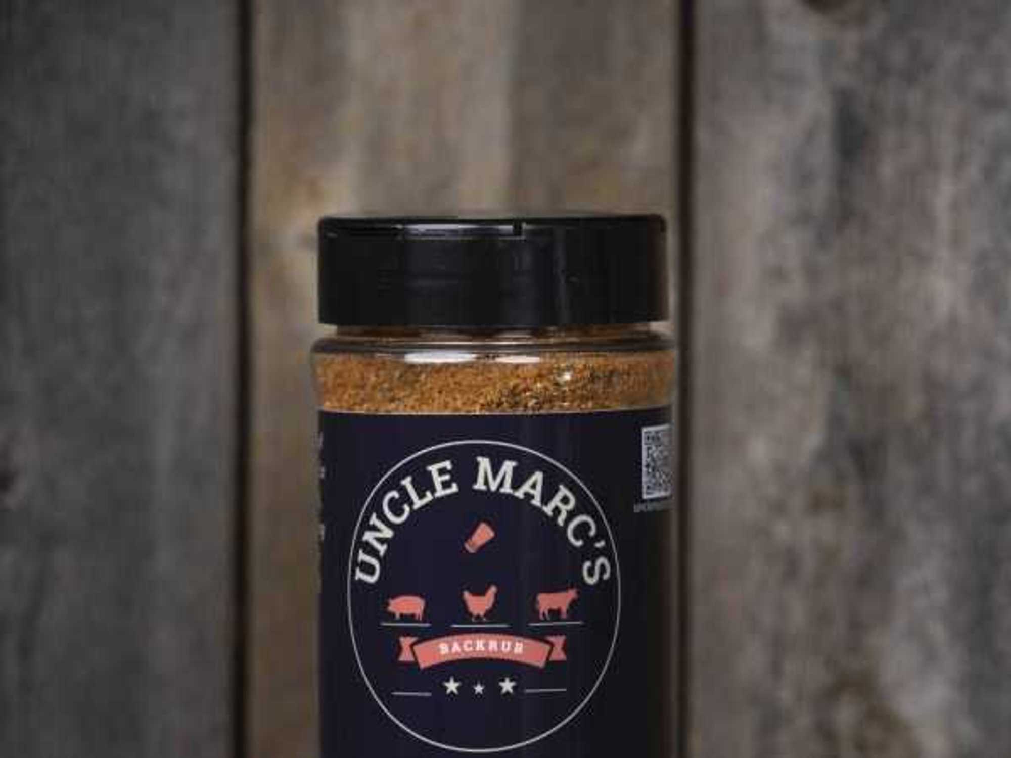 Uncle Marc's Backrub seasoning
