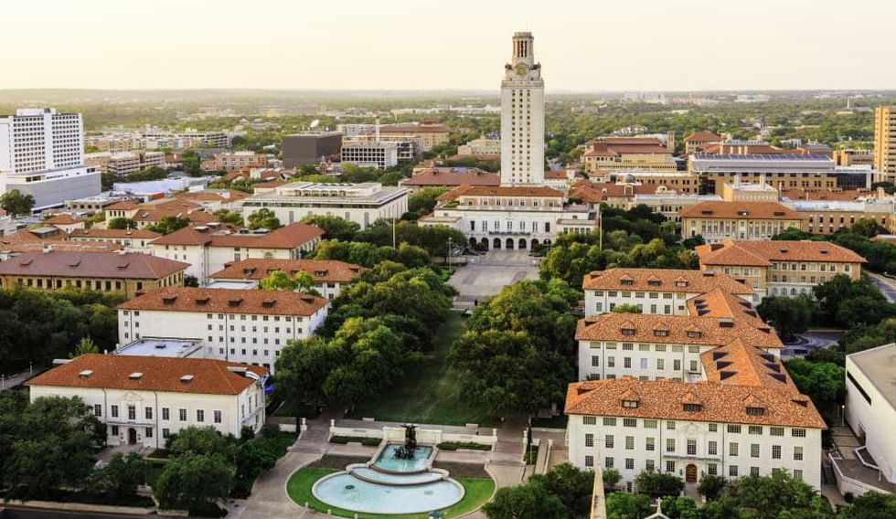 University of Texas at Austin aerial