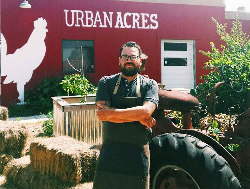 Urban Acres, chef David