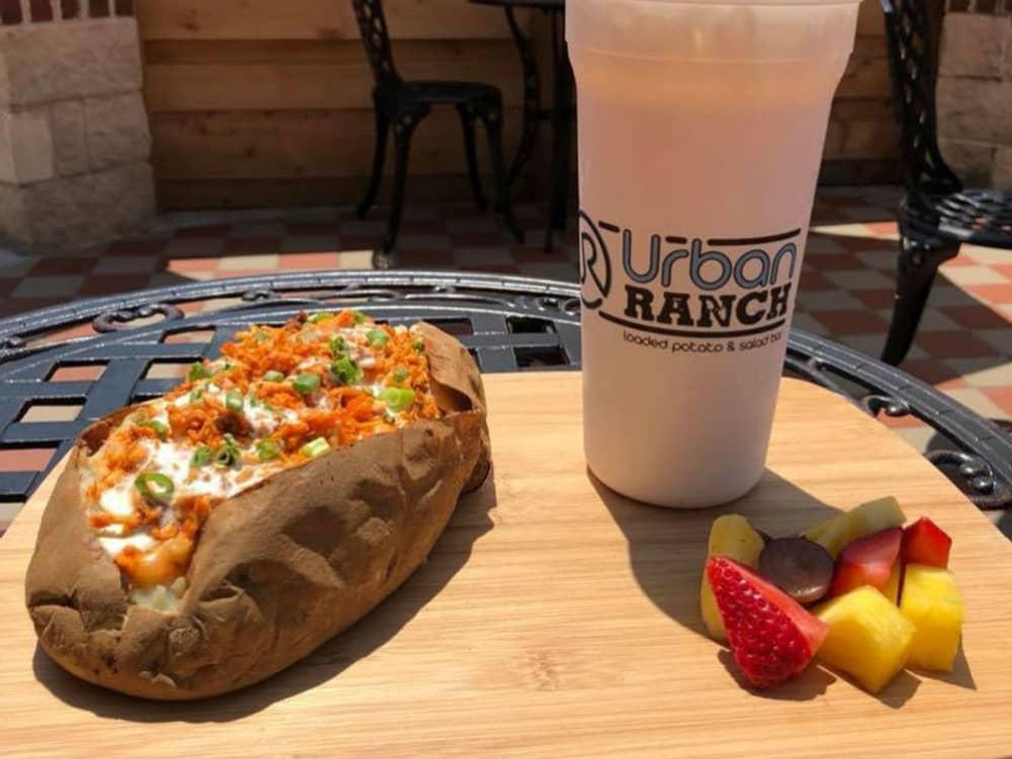 Urban Ranch baked potato