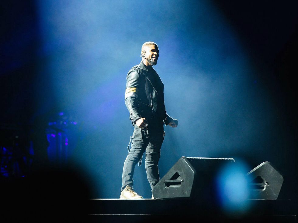 usher, blake, unite forever gala