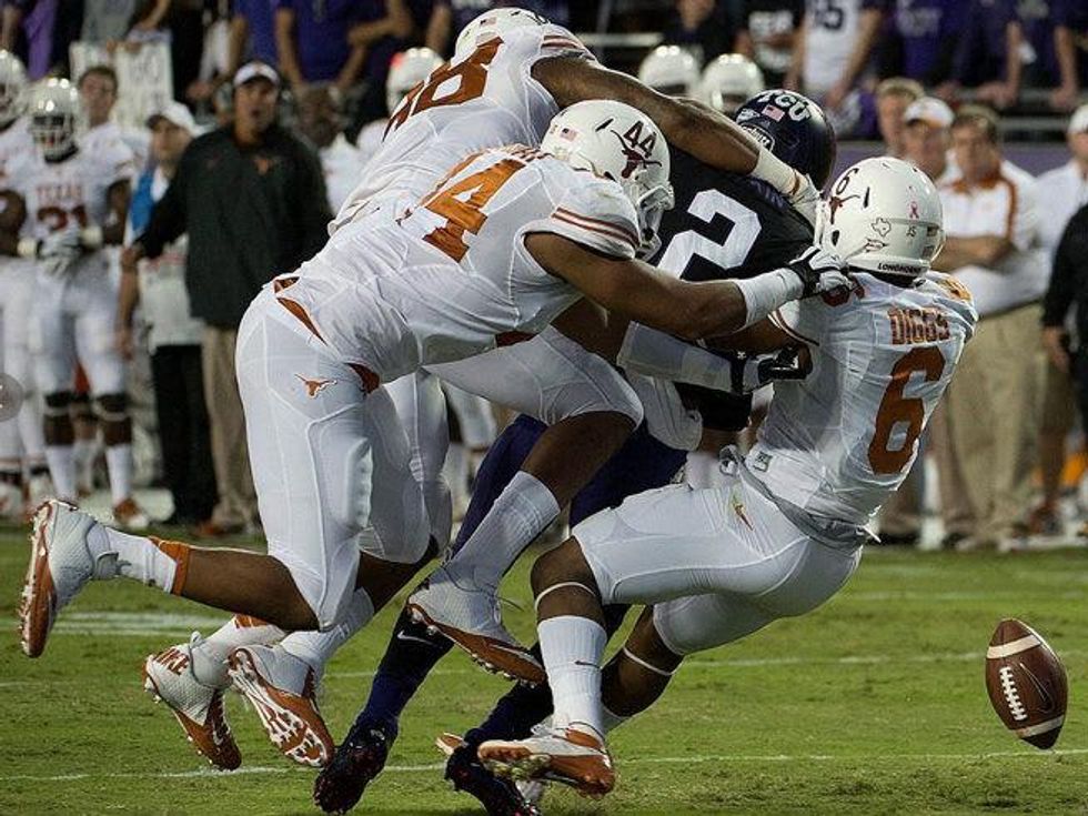 UT defense TCU game