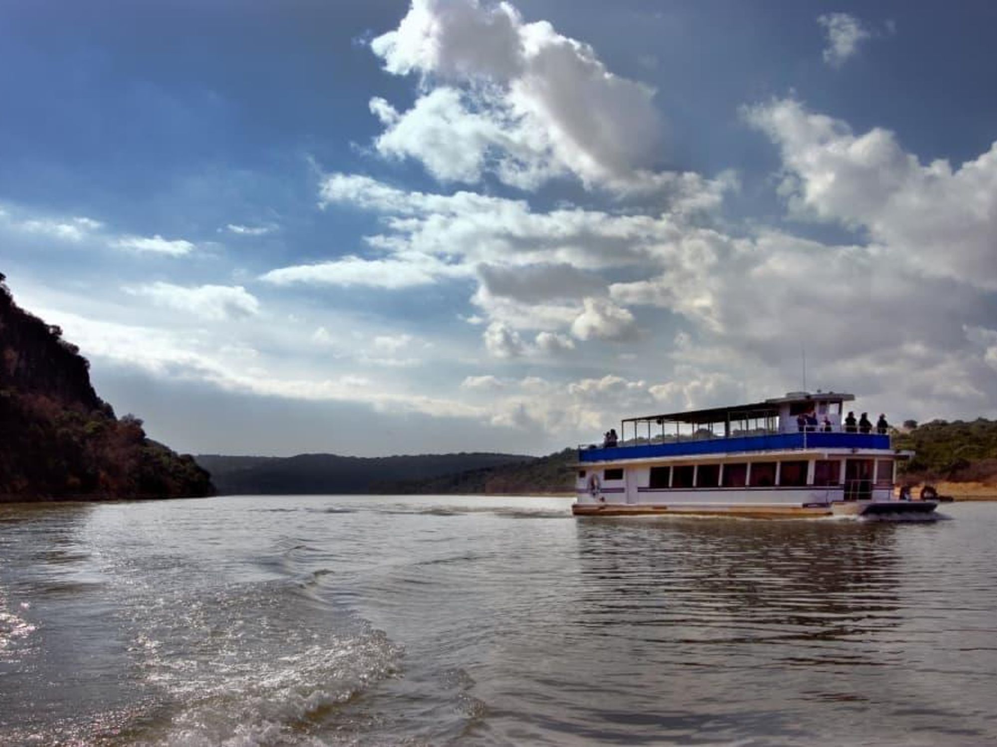 Vanishing Texas River Cruises boat Lake Buchanan