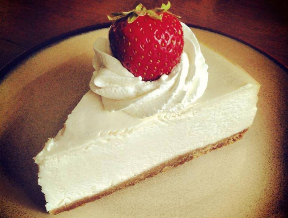 Vegan cheesecake at Reverie Bakeshop in Richardson