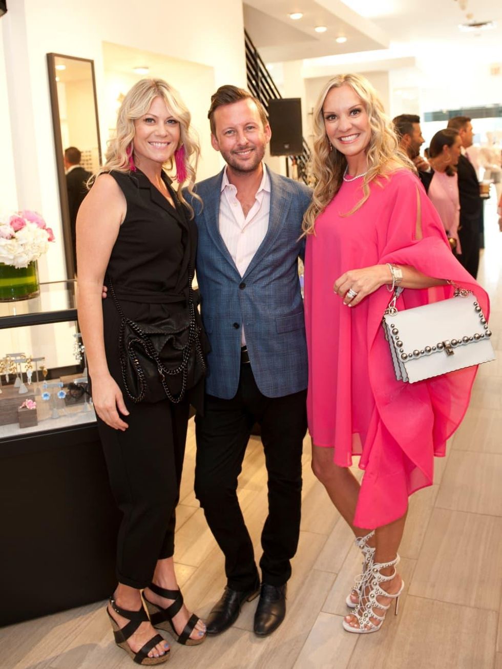 Veronica Laszlo, Albert Burkhalter and Melissa Lewis