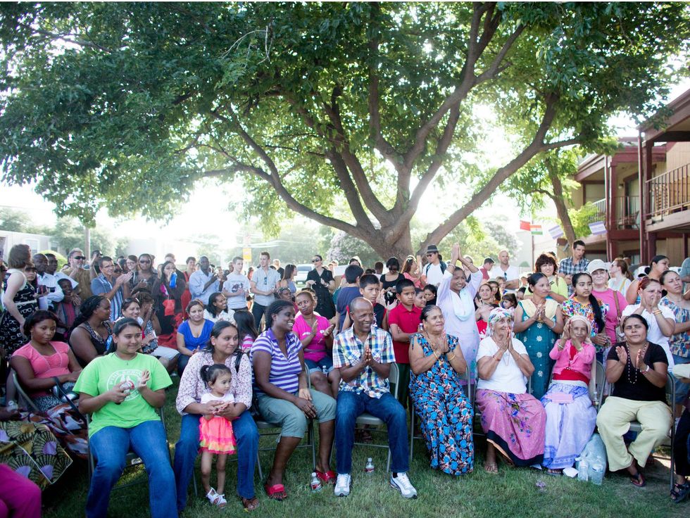 Vickery Meadow residents