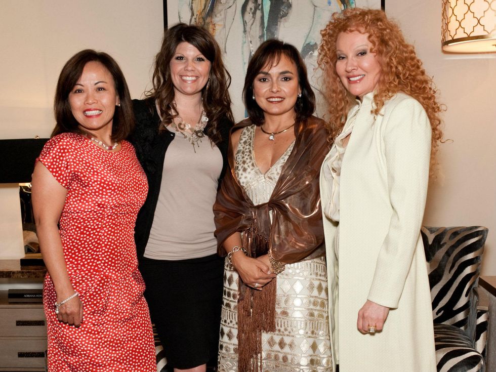 Victoria Schnavel, Marissa Marmolejos, Adriana Hoyos, Empress Gilbert, Adriana Hoyos Opening