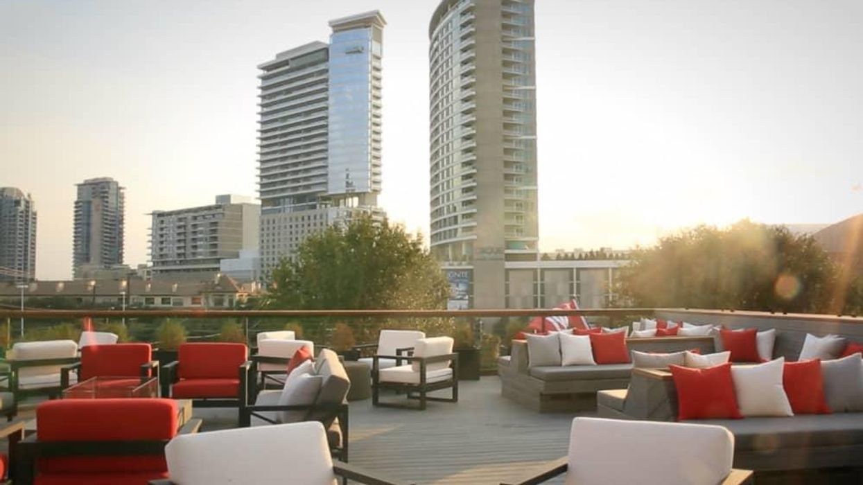 View from Happiest Hour in Uptown Dallas