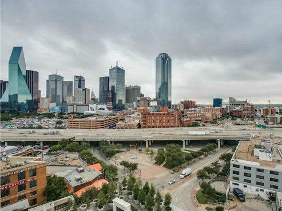 View from The House condos in Dallas