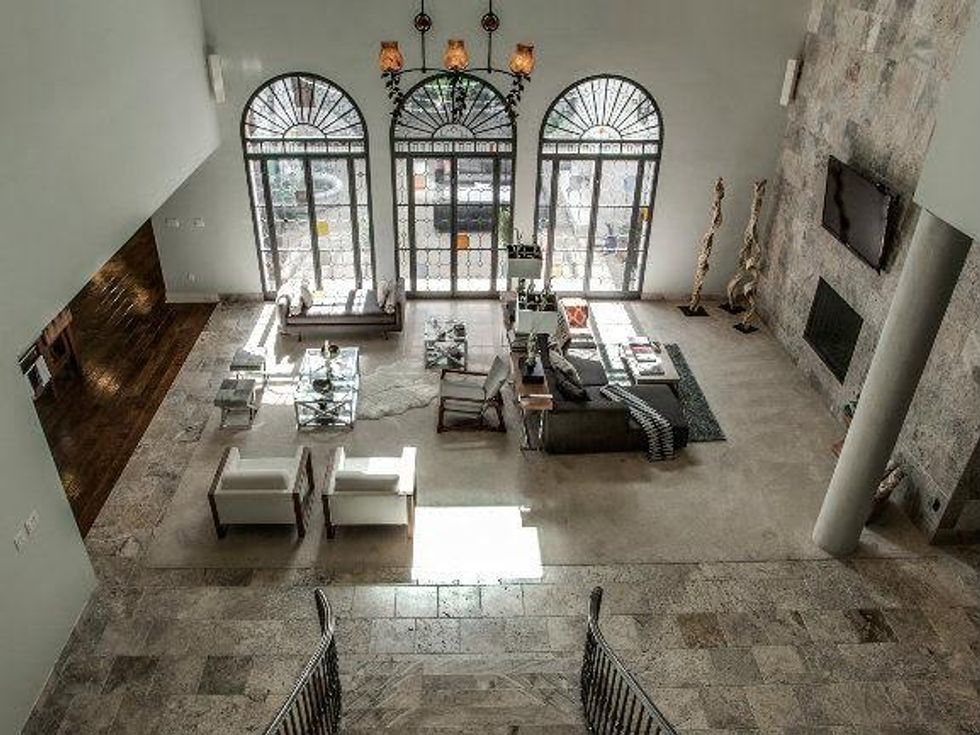 View from the landing at 8211 Inwood Rd. in Dallas