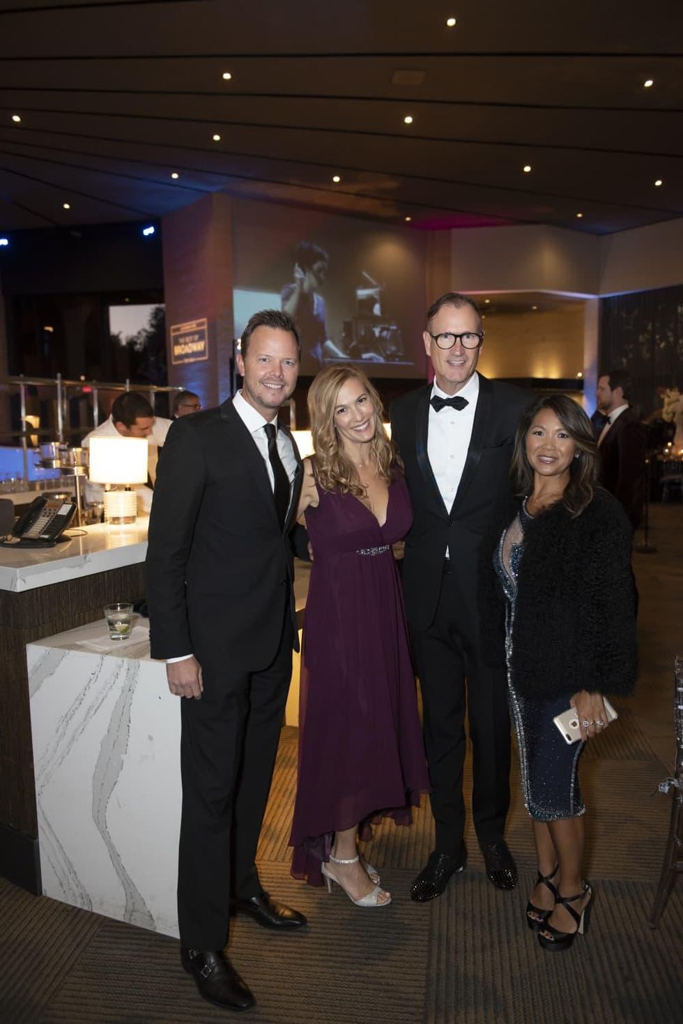 Vince Bratton, Calvert Collins-Bratton, Ken Novice, Kuoy Novice