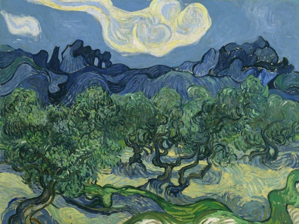 Vincent van Gogh, The Olive Trees, 1889, oil on canvas