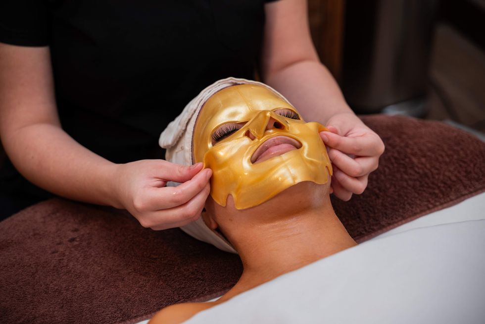 Vivian's Boutique Spa gold facial