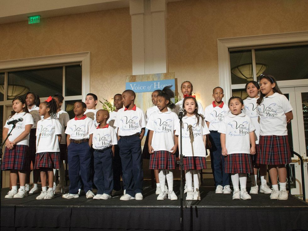voice of hope children's choir, voice of hope dinner