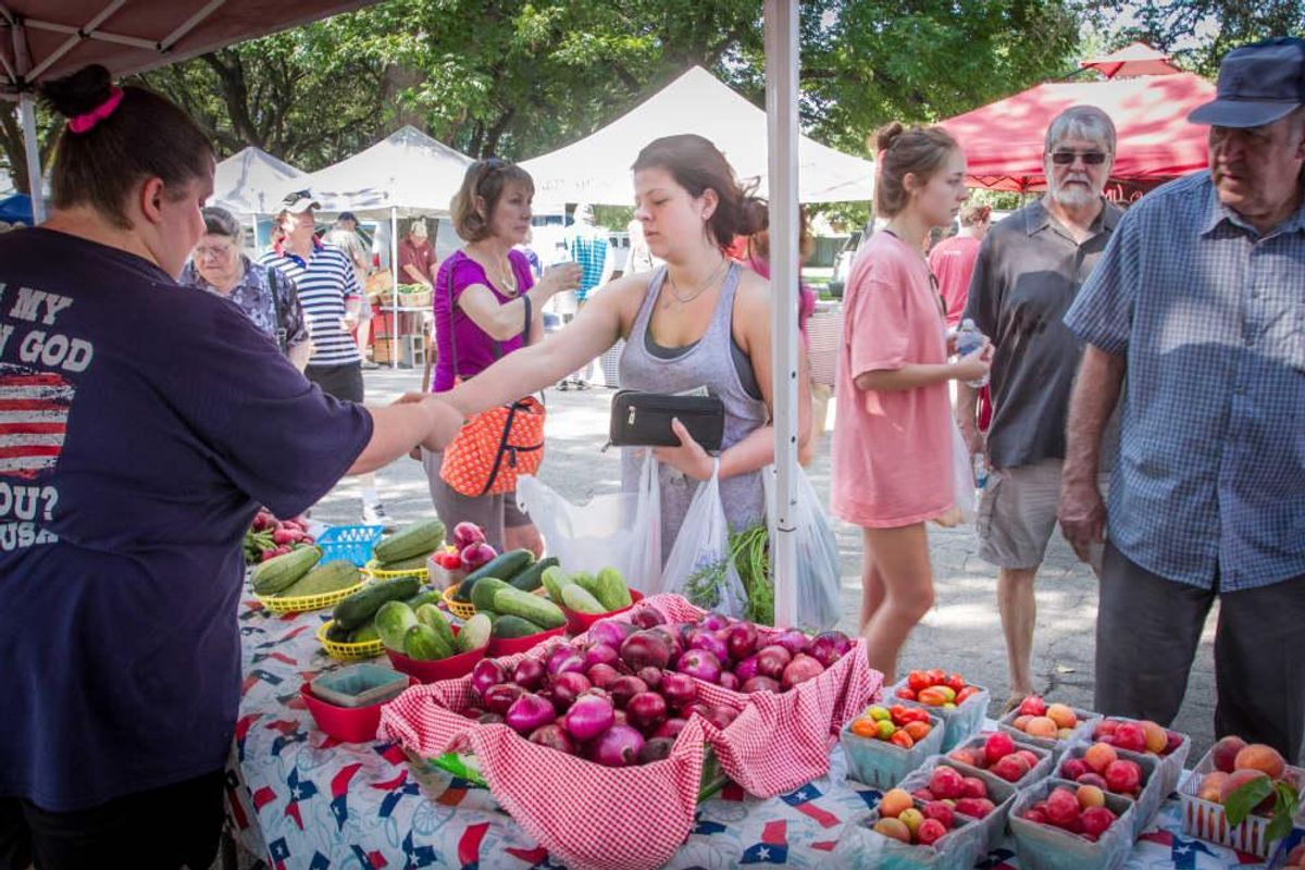 The Waco Downtown Farmers Market is a great way to spend a Saturday