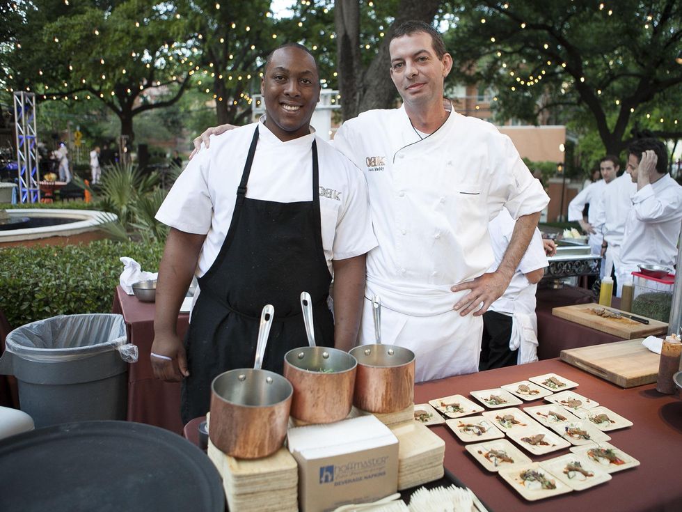 Wadell Hodges, Jason Maddy, TACA, Party on the Green