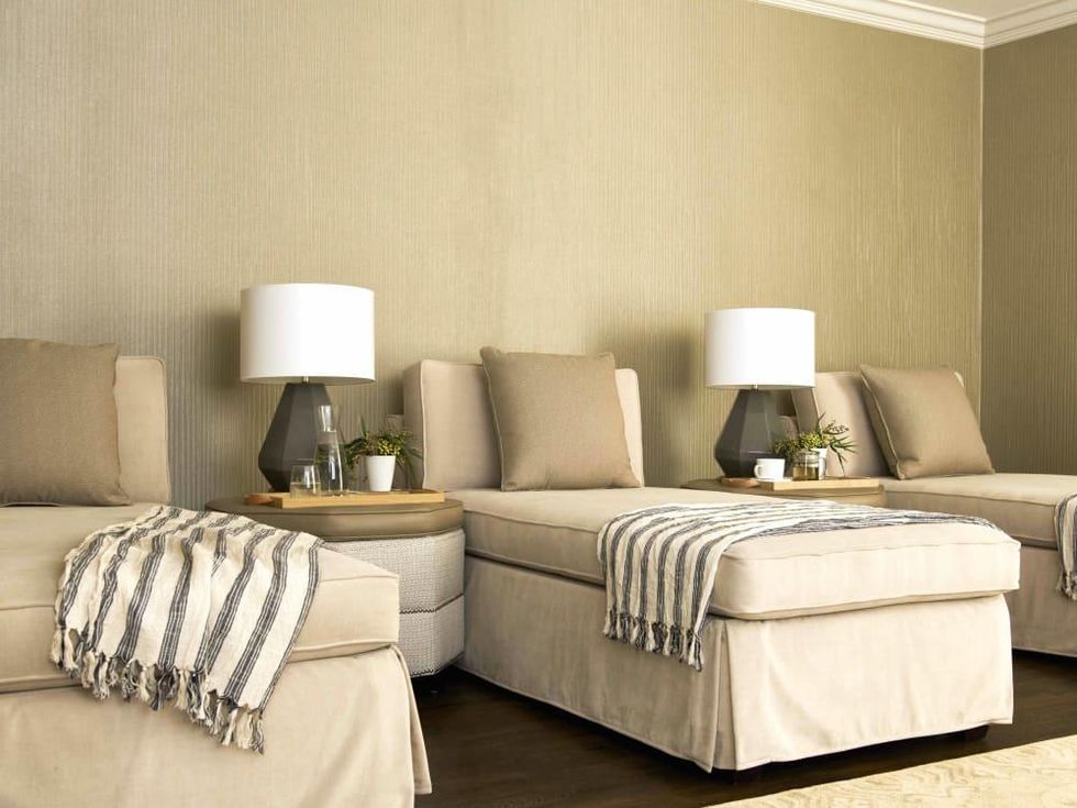 Waiting room at Spa Adolphus