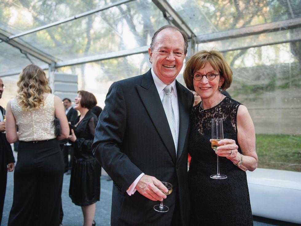 Walter Elcock, Laura Elcock at Art Ball 2014
