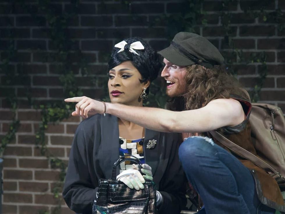 Walter Lee and Garret Storms in Hit the Wall