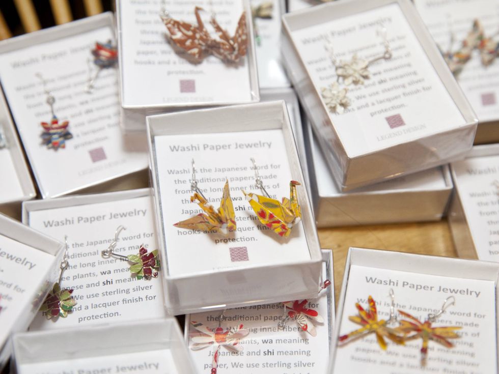 Washi Paper Jewelry, CultureMap Social FIG