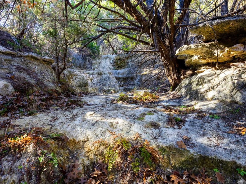 Waterfall at Lone Woman Ranch