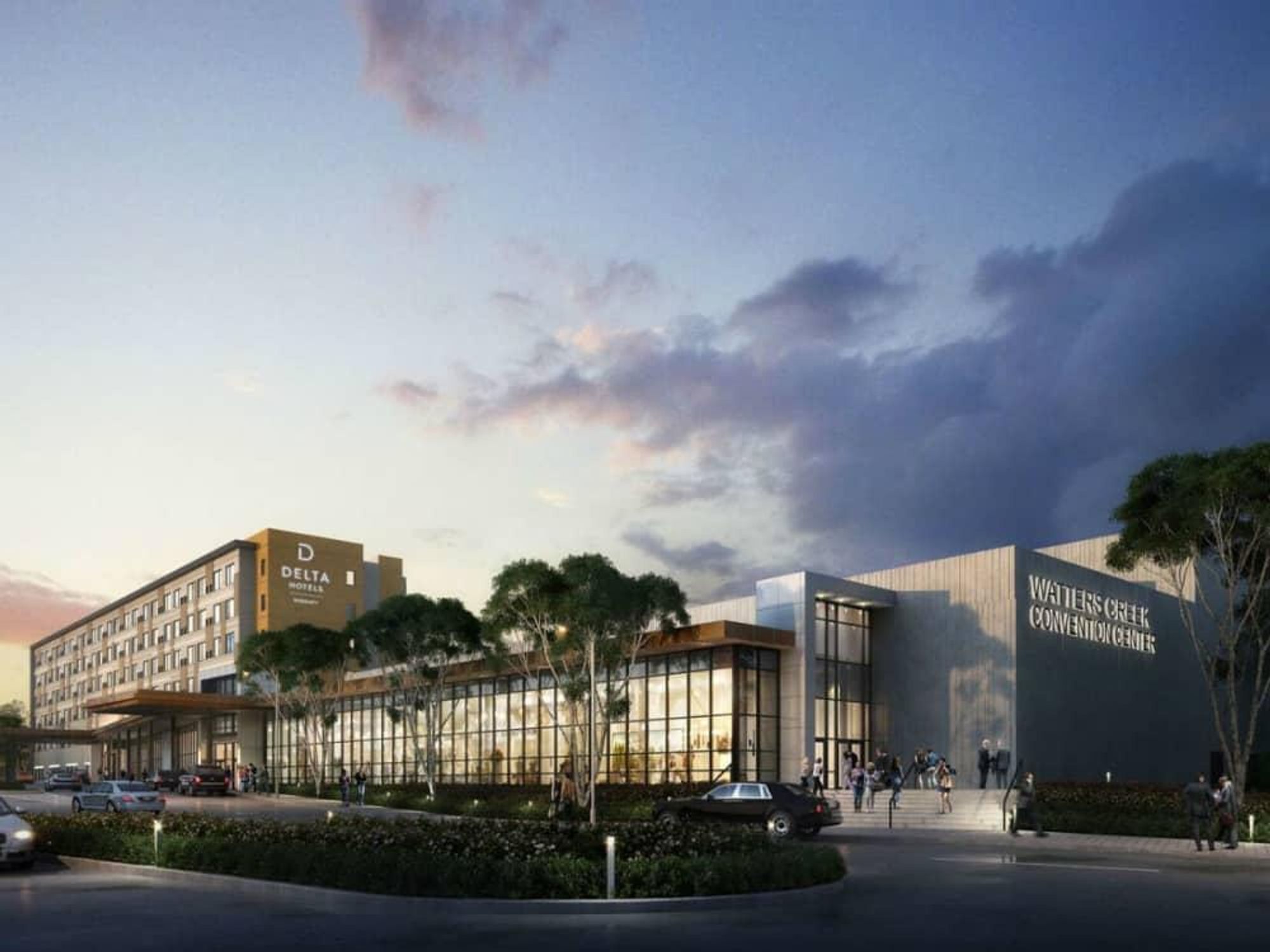 Watters Creek Convention Center rendering