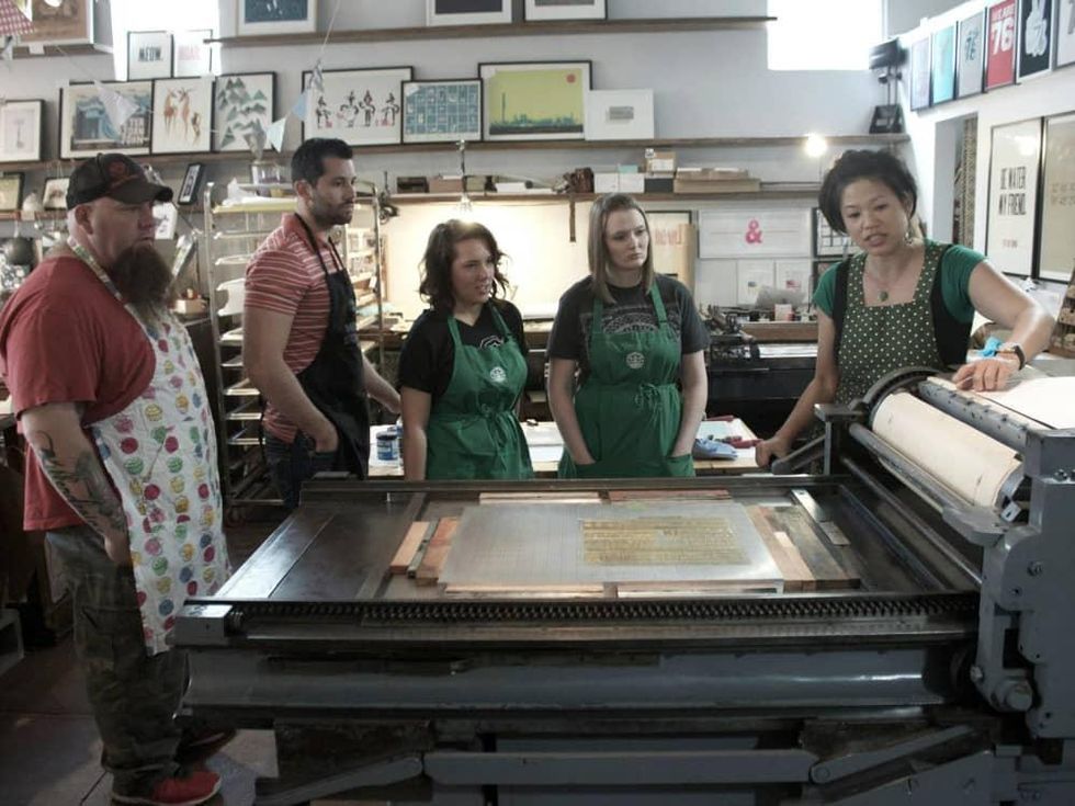 We Are 1976 letterpress class