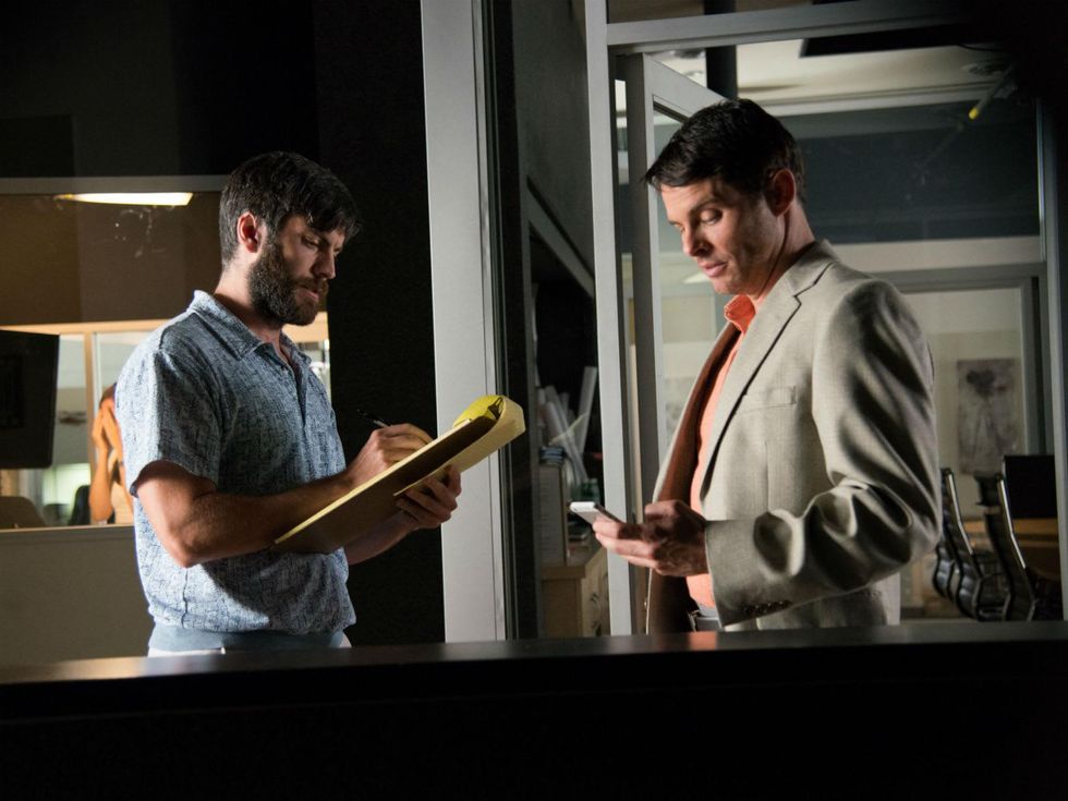 Wes Bentley and James Marsden in Welcome to Me